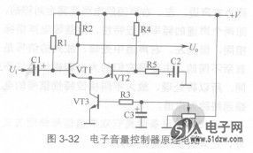 音量控制电路工作原理