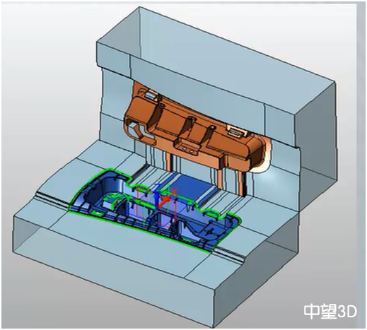 打火机模具三维图