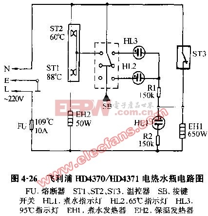 智能电热水壶电路图