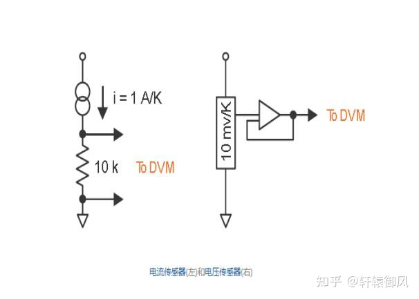 宝石与温度传感器用什么线连接的