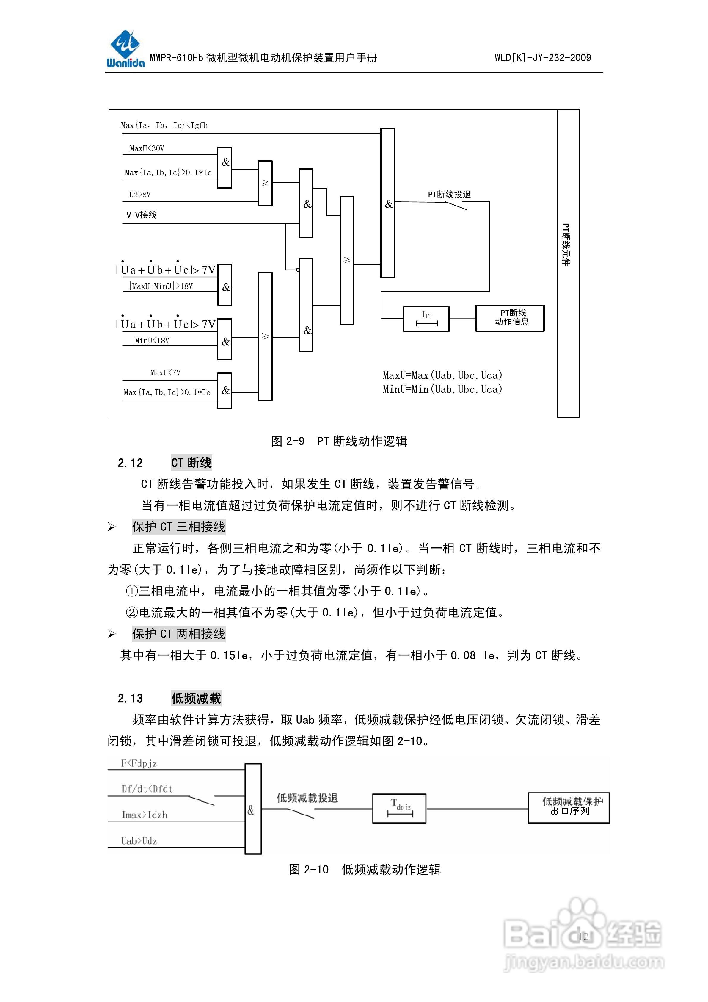 电机保护器测控装置说明书