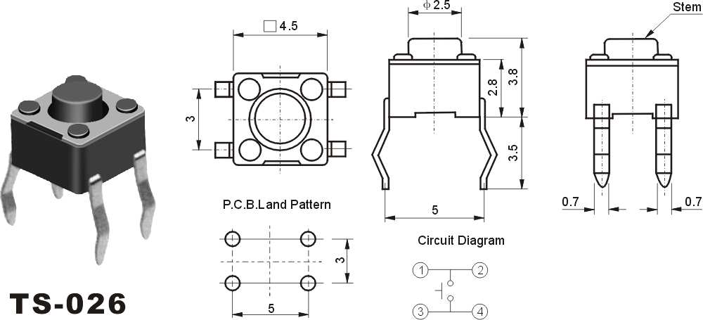 轻触开关与堆高机的作用相同吗